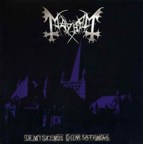 Mayhem De Mysteriis Dom Sathanas Encyclopaedia Metallum The Metal