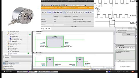 TIA Portal Speed Measurement Rpm HSC High Speed Counter Incremental