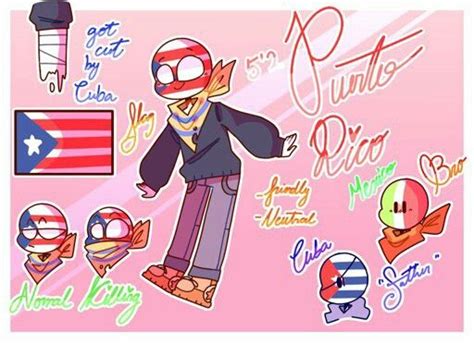 Countryhumans Puerto Rico Art Reference Poses Art Reference Fan Art