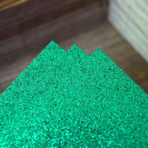 25 Emerald Green Glitter Cardstock Sheets Forest Green Wedding Etsy