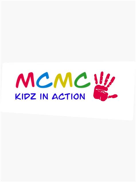 Mcmc Kidz In Action Sticker For Sale By Chloe 876 Redbubble