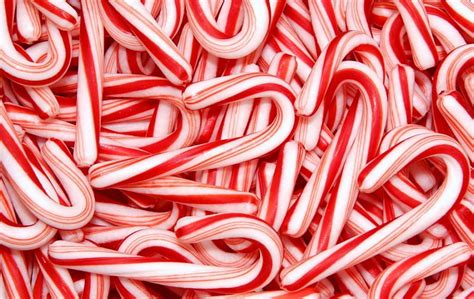 Christmas Candies Red Candy Christmas Food Texture White Dessert