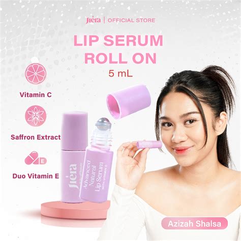 Jual Jiera Natural Lip Serum 5ml Roll On Serum Pencerah Bibir Dengan