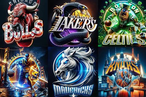 La Inteligencia Artificial rediseña los logos de las franquicias NBA y