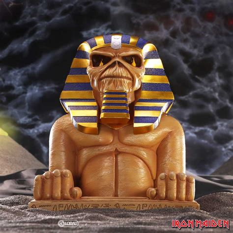 BUY IRON MAIDEN POWERSLAVE EDDIE BUST BOX FIGURE NEMESIS NOW