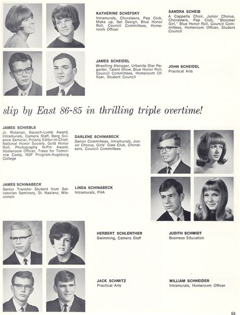 1967 Sheboygan North High School Yearbook