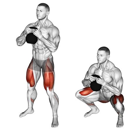 Kettlebell Sumo Squat Targeting Key Muscles For Stronger Legs