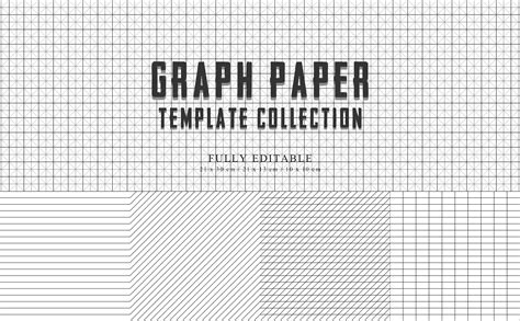 Graph Paper Template Collection Photoshop Patterns Journal Graph