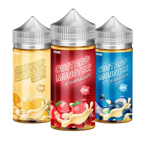 Custard Monster Vape Juice 100ml Vape Puffer