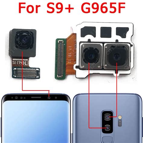 C Mera Frontal E Traseira Para Samsung Galaxy S9 Plus G965f C Mera De