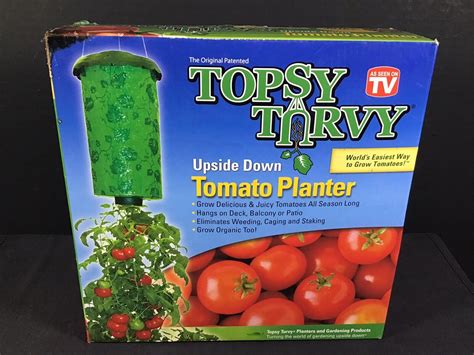 Topsy Turvy Upside Down Tomato Planter For Sale Online Ebay