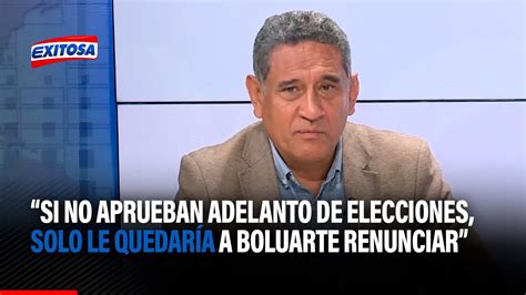 🔴🔵guevara Si Congreso No Aprueba Adelanto De Elecciones Solo Le