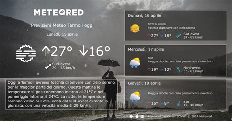 Meteo Termoli Previsioni A Giorni Meteored