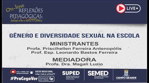 G Nero E Diversidade Sexual Na Escola Youtube