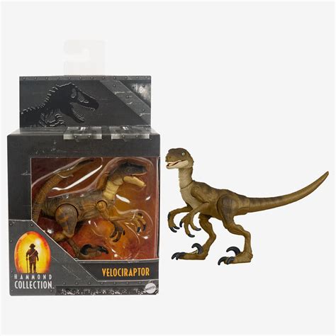 Jurassic World Hammond Collection Velociraptor Figure – Mattel Creations