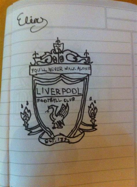 Lfc Drawn Crest By Edude2000 On Deviantart