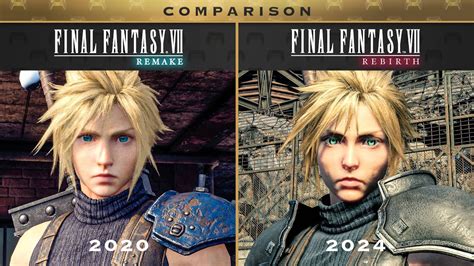 Final Fantasy Vii Rebirth 🆚 Remake Comparison Graphics And Combat Ps5 Gameplay Youtube