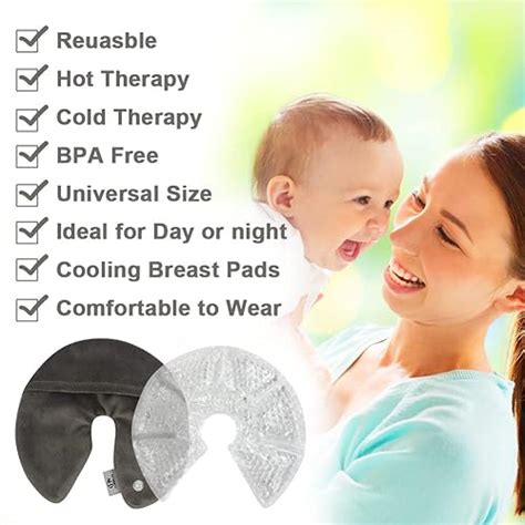 Snapklik Conbella Breast Ice Packs Breast Therapy Pack For Engorgement Hot And Cold