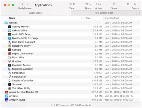 How To View Save And Print A List Of Installed Apps On Mac