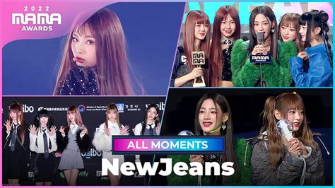 2022mama Newjeans 뉴진스 All Moments Youtube