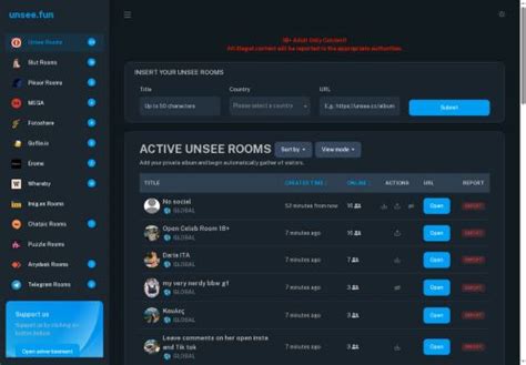 Unsee Rooms | unsee.fun AMATEUR LINKS