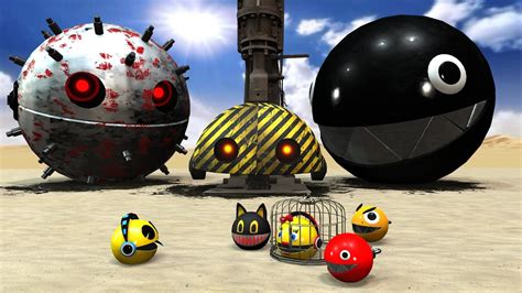 Pacman Vs Monster Pacman Pacman Vs Monster Robot 1 YouTube