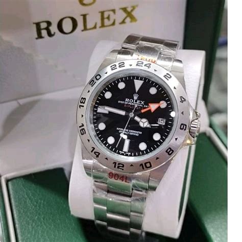 Rolex Explorer Jam Tangan Lelaki Automatic Stainless Steel Watches For