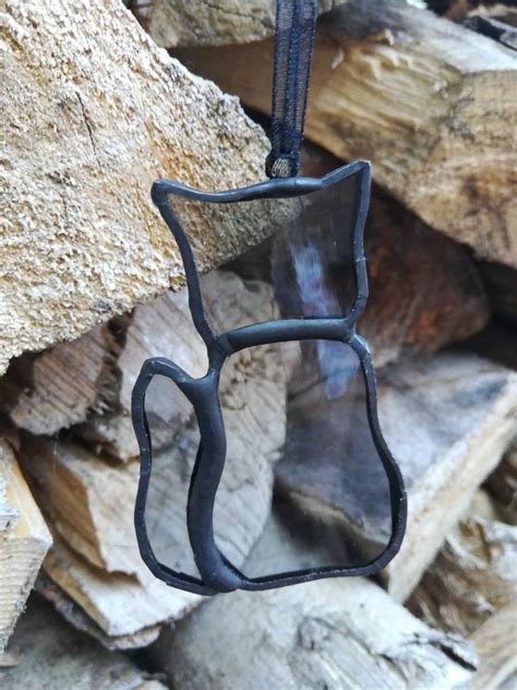 Adorable Cat Stained Glass Window Decoration Suncatcher - Etsy