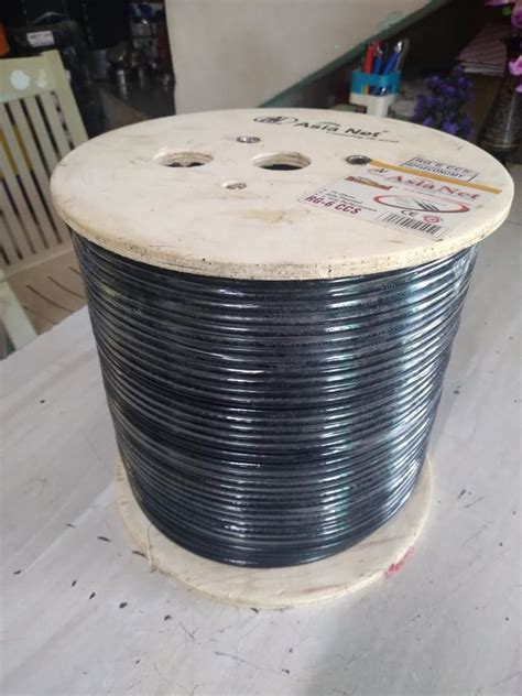 Solid Copper Asianet CCS RG6 300 M Coaxial Cable At Rs 6 Meter In