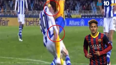 Barcelona Vs Real Sociedad Neymar Envuelto En Pol Mica Agresi N