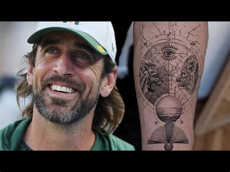 Aaron Rodgers' tattoo inspired by his new girlfriend?