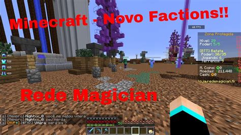 Minecraft Factions Rede Magician YouTube