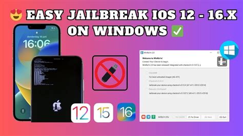 Easy Jailbreak On Windows With Winra N Youtube