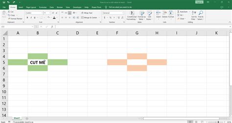 How To Cut A Cell Value In Excel Spreadcheaters