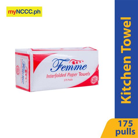 Femme Kitchen Towel Interfolded Sheets Nccc Online Store