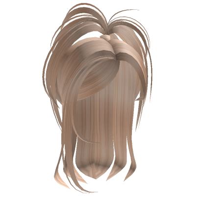 Blonde Stylized Side Swept Hair S Code Price RblxTrade