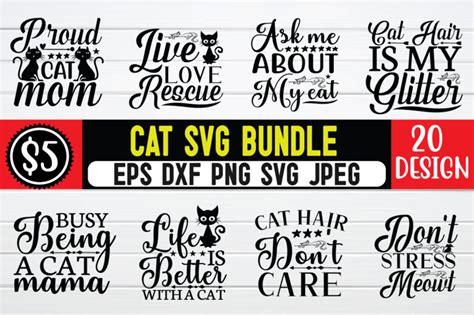 Cat Svg Bundle Cat Cat Lover Sugar Skull Funny Svg Valentines Day