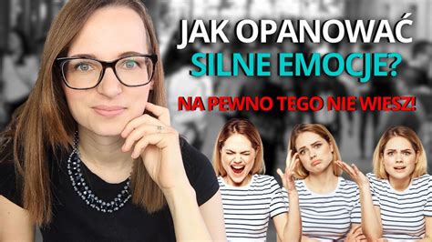 Jak Radzi Sobie Z Emocjami Tandem Psycholog