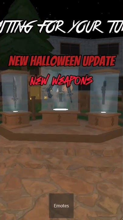 Mm2 New Update 🕷️🎃 Roblox Shorts Youtube