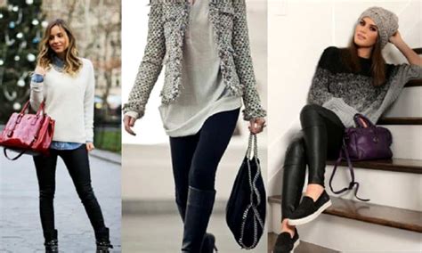 Formas Elegantes De Usar Cal A Legging No Inverno