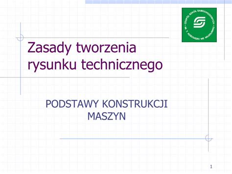 Pdf Zasady Tworzenia Rysunku Technicznego Zesp Szk Podstawy