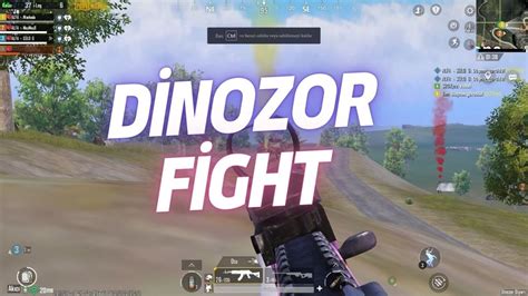 DİNOZOR FİGHT PUBG MOBİLE GAMEPLAY YouTube