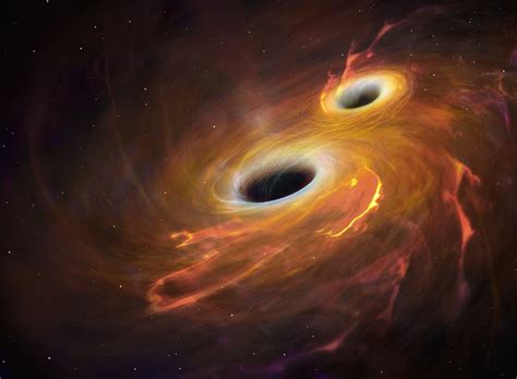 Monster Black Holes Are About To Collide Live Science