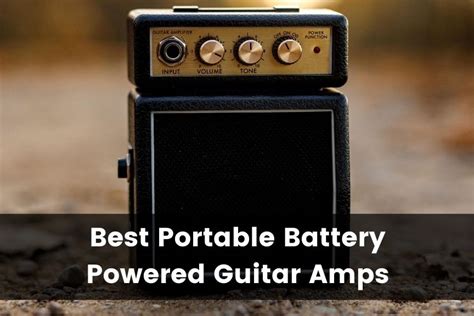 11 Best Portable Battery Powered Guitar Amps (2025)