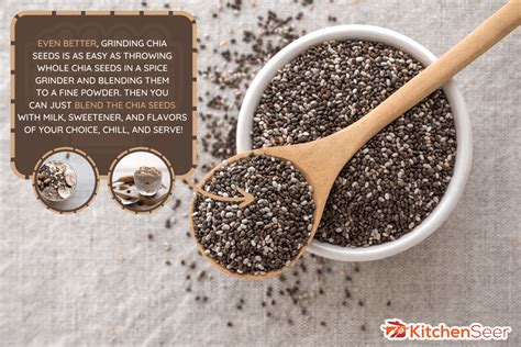 Can You Grind Chia Seeds For Pudding Kitchen Seer