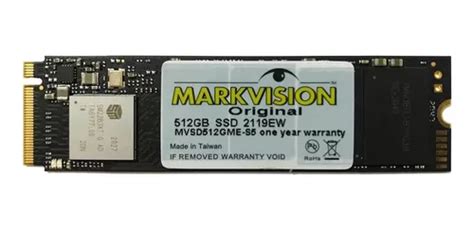 Disco Ssd M 2 Markvision 512gb Pcie Gen3 X4 Bulk