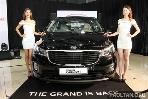 Kia Grand Carnival Dilancarkan Di Malaysia Tiga Varian 22l