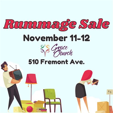 Upcoming Church Rummage Sales 2025 Elka Martguerita