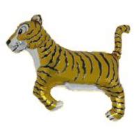 Tiger Figur Folie Ballon 33 80 Cm Uden Helium