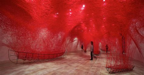 The Soul Trembles Surveys Chiharu Shiota S Years Of Immersive